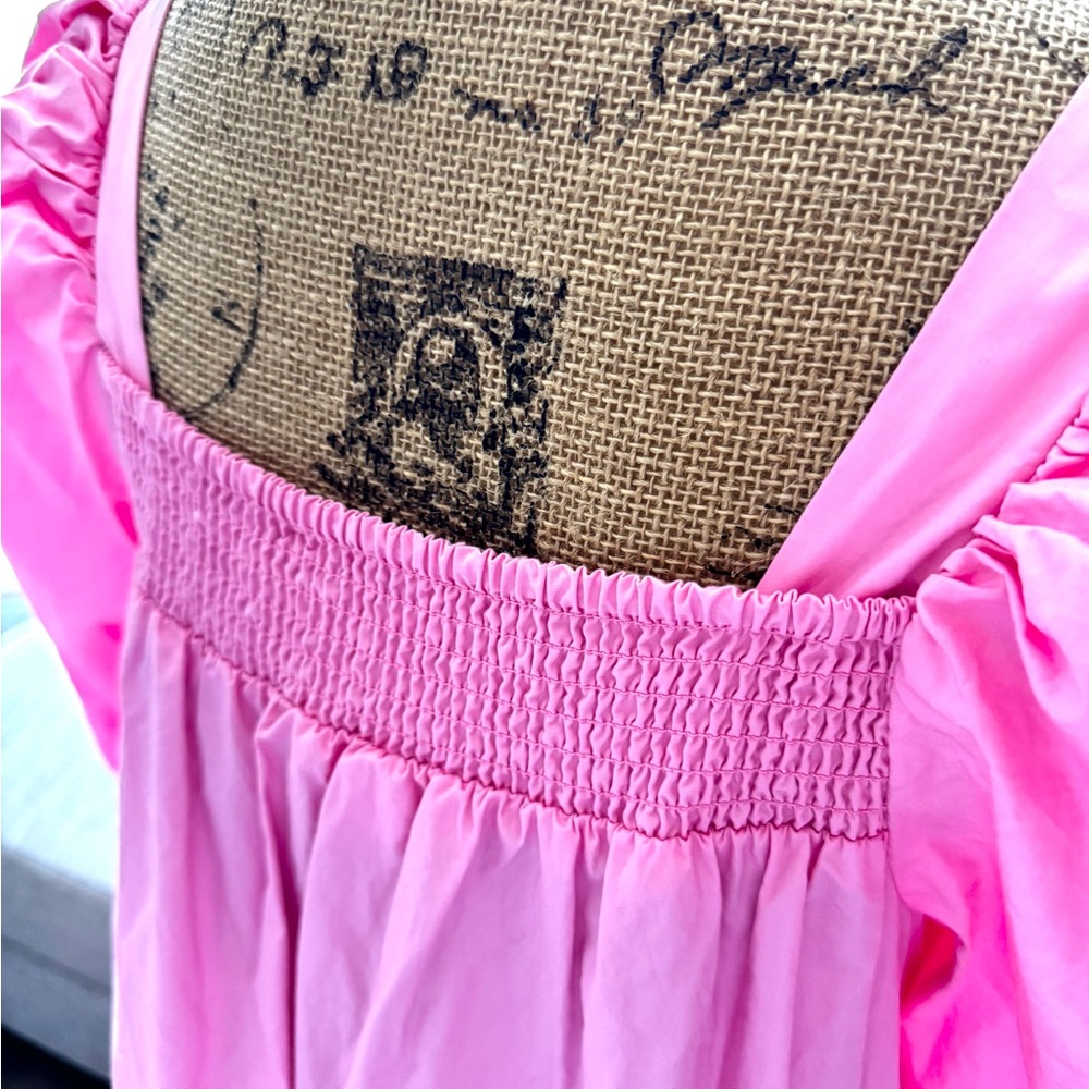 H&M Pink Ruched Detail Dress - Picture 5 of 7